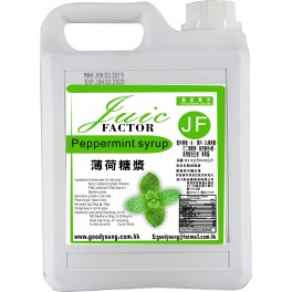 juicfactor薄荷糖漿 (2.5公斤)